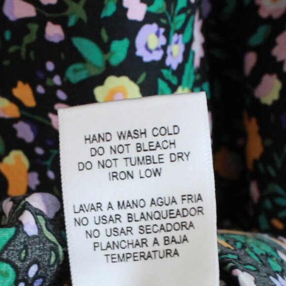 Tuckernuck Floral Midi Dress - Black and Multicolor - Picture 7 of 11